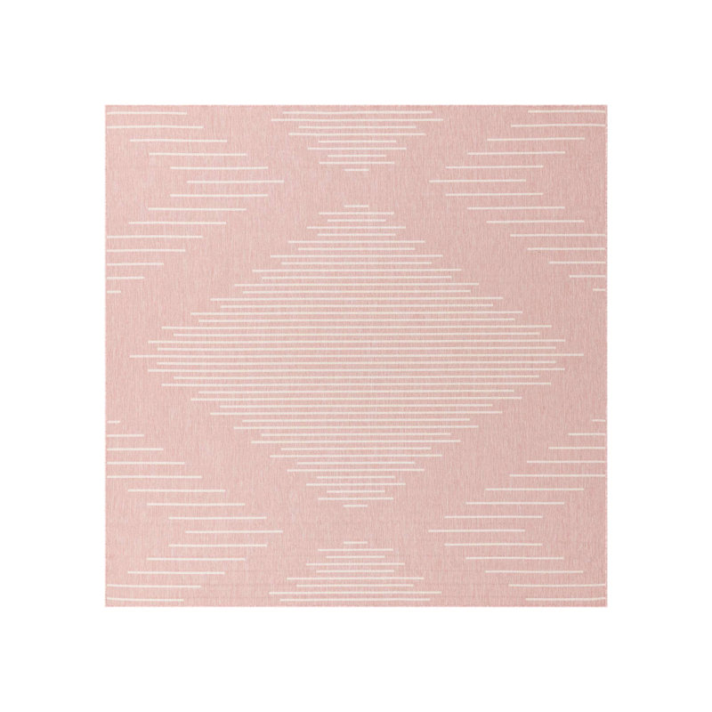 Striped Indoor / Outdoor Rug, Rectangle 7'10" x 10'