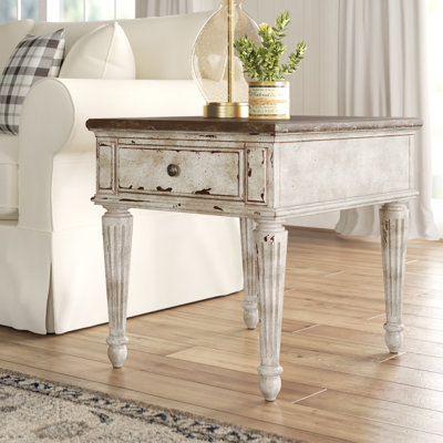 Table de bout avec rangement Kimmons
