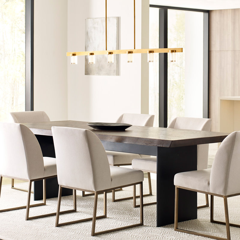 Esfera 6 - Light LED Pendant, Natural Brass