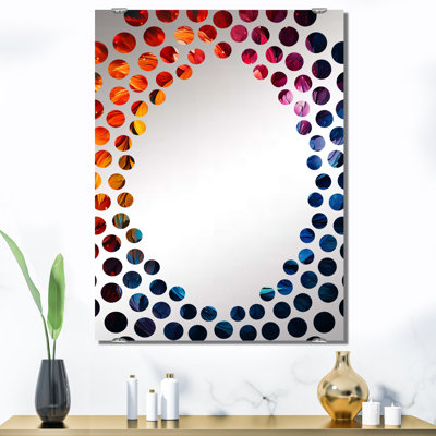 Carlsbourg - Miroir mural fractal abstrait