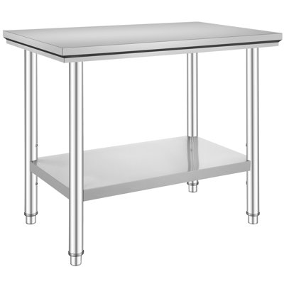 Stainless Steel Prep Table(Only Including Coffee Table)