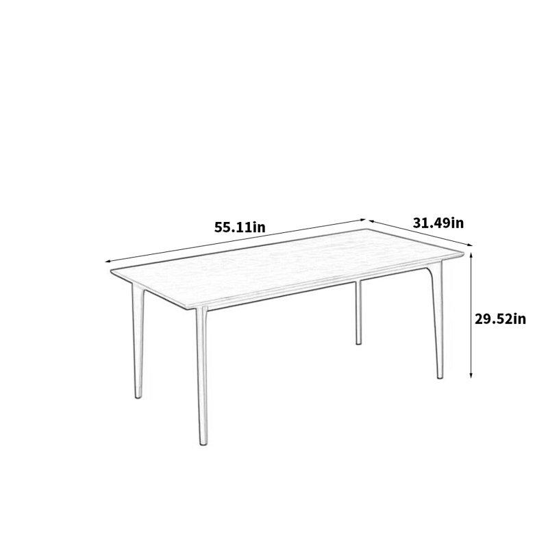 Boretti, H 29,52 po x L 55,11 po x l 31,49 po