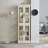 Lighted Glass Curio Display Cabinet-115028173