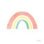 «Pastel Rainbow I» par Ann Kelle, reproduction sur toile tendue-1563139695-1548046980-1548047034
