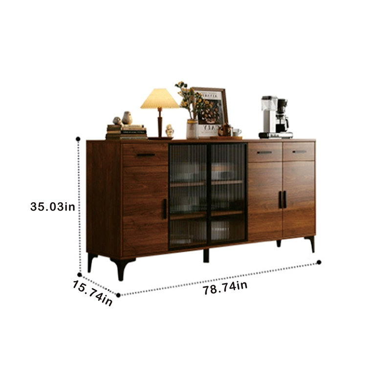 Buffet Zingale, 35.03" H x 78.74" W x 15.74" D