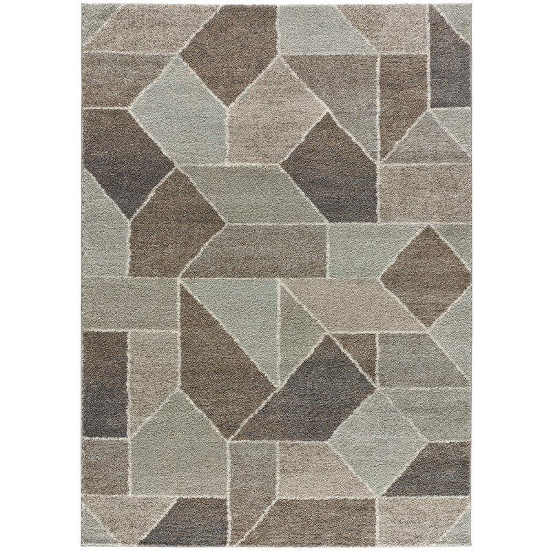 Mappsburg Geometric Area Rug, Rectangle 160 x 235cm