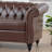 Arlen 84.65'' Faux Leather Rolled Arm Sofa,Nailheads,couch-694338710