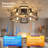 21" Low Profile Caged Ceiling Fan with Remote & 4 Bulbs - Dual Memory & Quiet DC Motor-1386778483-1386778481