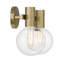 Éclairage pour meuble-lavabo de salle de bain 2 lumières Wright en laiton chaud-86792485