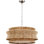 Antigua 30" Chandelier in Natural Abaca