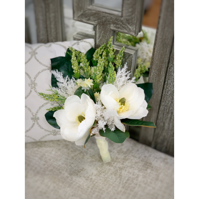 Bouquet de mariée magnolia
