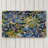 Hibiscus Blue Outdoor Doormat-96411920