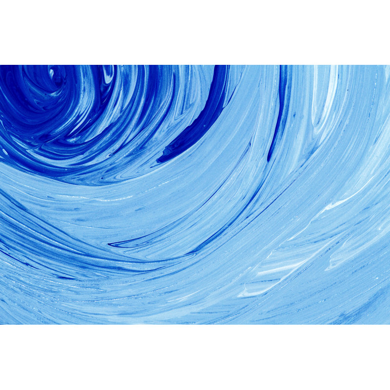 Abstract Acrylic Painting by Wylius - Wrapped Canvas Print, 61cm H x 91cm W x 3.8cm D