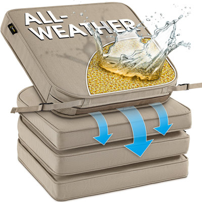 SUNROX All-Weather Outdoor Chair Cushion