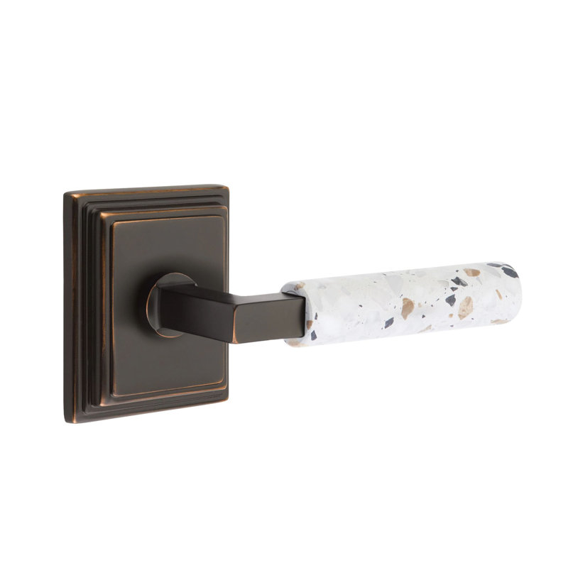 Levier de porte de passage, Nickel poli