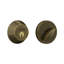 J Series Single Cylinder Deadbolt with Rosette-1901131326-1901131319