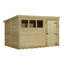 10 Ft. W x 8 Ft. D Shiplap Pent Wooden Shed