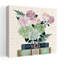 Art mural fleuri hortensias contemporains-1892382676