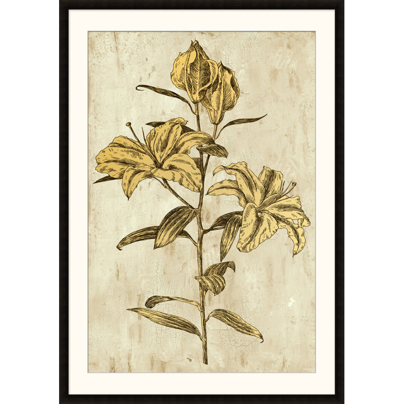Gilded Florals 3 Painting