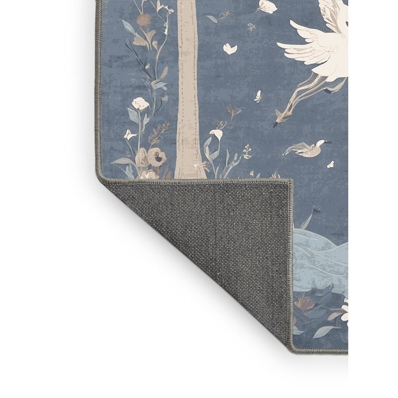 Silky Soft Plush Gray Area Rug, Round 7'