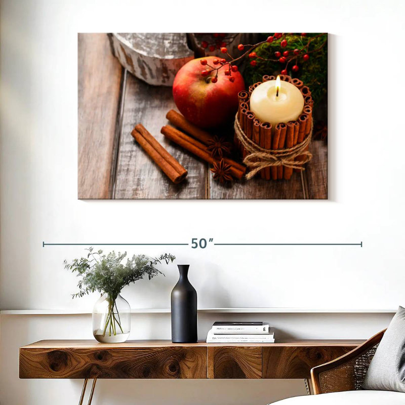 Lelend Cinnamon Stick Candles, 26" H x 39" W