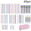 47Pcs Stationery Set with Pencil Case