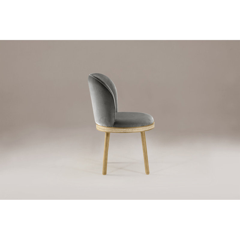 Alma Upholstered Dining Chair, Fog
