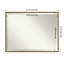 Miroir mural de salle de bain Pearce-996437156-996437159
