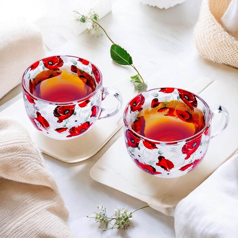 Grande tasse en verre Jumbo