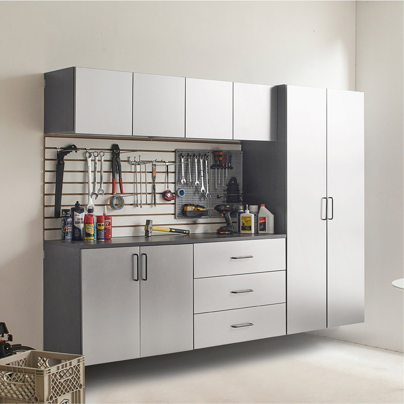 Astro Series X P 79 po H 20 po D Ensemble d'armoires de garage B (6 pièces)