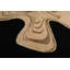 Tapis beige unique de 9 pi 11 po x 13 pi 11 po