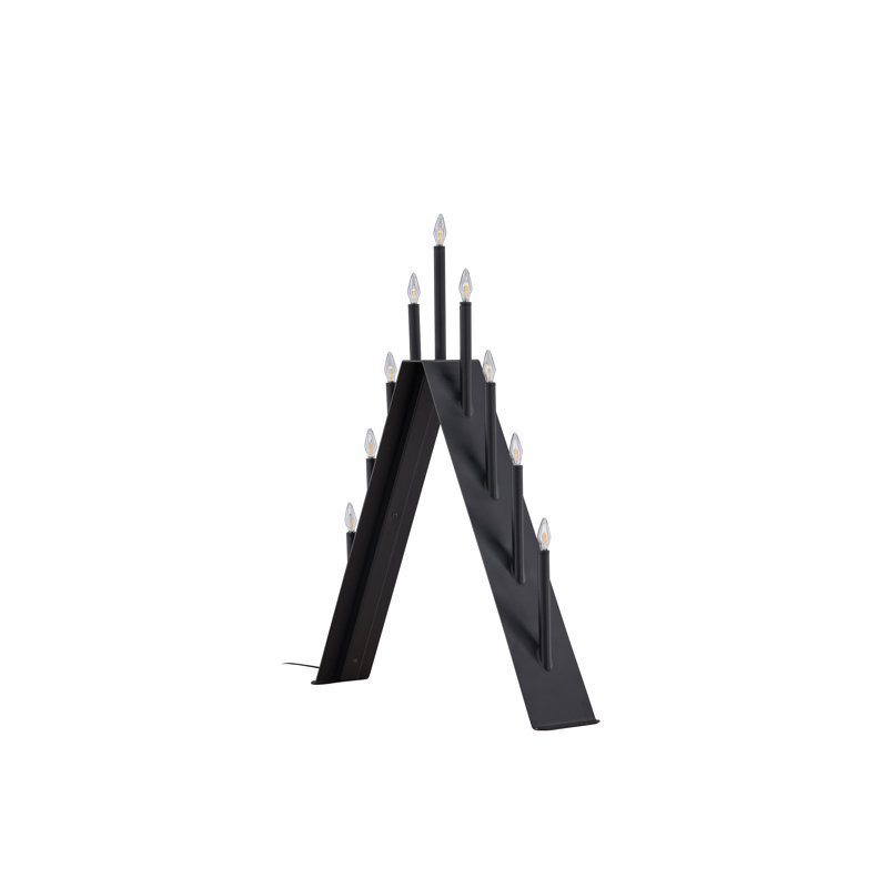 Muyi Steel Novelty Lamp, Black