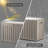 Decksplore 90 Gallons Water Resistant Resin Lockable Deck Box-131518863