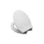 Michigan Slimline Flexi-Fix White Soft Close Toilet Seat