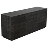Commode combinée 6 tiroirs Leon