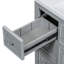 Meuble-lavabo gris avec lavabo - Armoire en bois massif de 36 po, 6 tiroirs, tablette réglable, option de décoration moderne-200161250