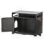 Enceinte de litière, meuble de litière pour chat avec prise dissimulée, 2 portes, table de rangement pour chat, table d'appoint pour chat, grand bac à litière en bois inclus, Esspresso-719911569
