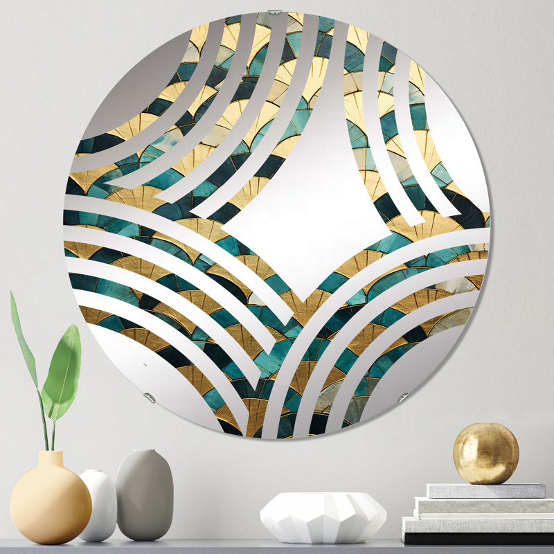 Domantas Circle Mirror, 23.6" x 23.6"