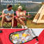 Portable Two Person Fishing Chair With Removable Umbrella-870570421