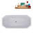 63'' x 28.7'' Freestanding Soaking Acrylic Bathtub-97554632