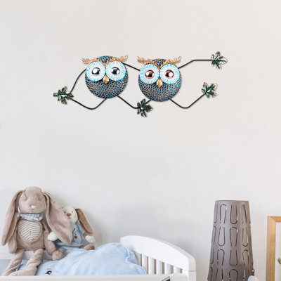 Décoration murale hibou