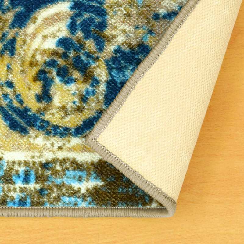 Myra Modern Traditional Bakhtiari Pattern Area Rug, Runner 2'7" x 8'
