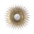 Braeville Iron Frame Round Wall Mirror