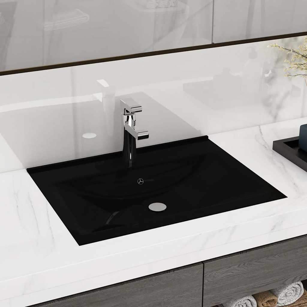 Grenkie Luxury Ceramic Countertop Basin
