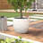Handmade Horizontal Waves MgO Round Pot Planters-97877979-40941453
