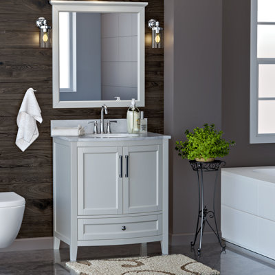Ensemble de meuble-lavabo simple 30 po Aleeshba