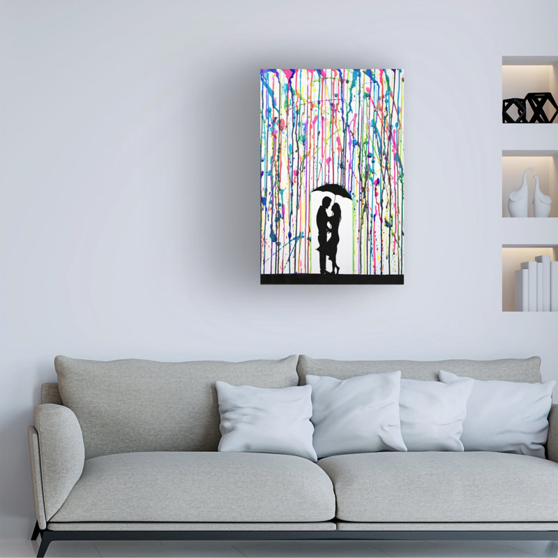 Art sur toile de Marc Allante, H 19 po x l 12 po
