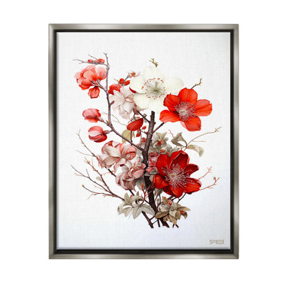 " Red Flower Branches " by RB