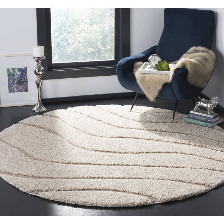Hibben Solid Colour Area Rug