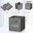 11X11 Storage Cube Bins (Set Of 10) Foldable Fabric Storage Cubes With 10 Labels Window Cards & A Pen,11 Inch Cube Storage Bin,Closet Organizers For Shelves,Cubby Organizer Boxes,-113709251